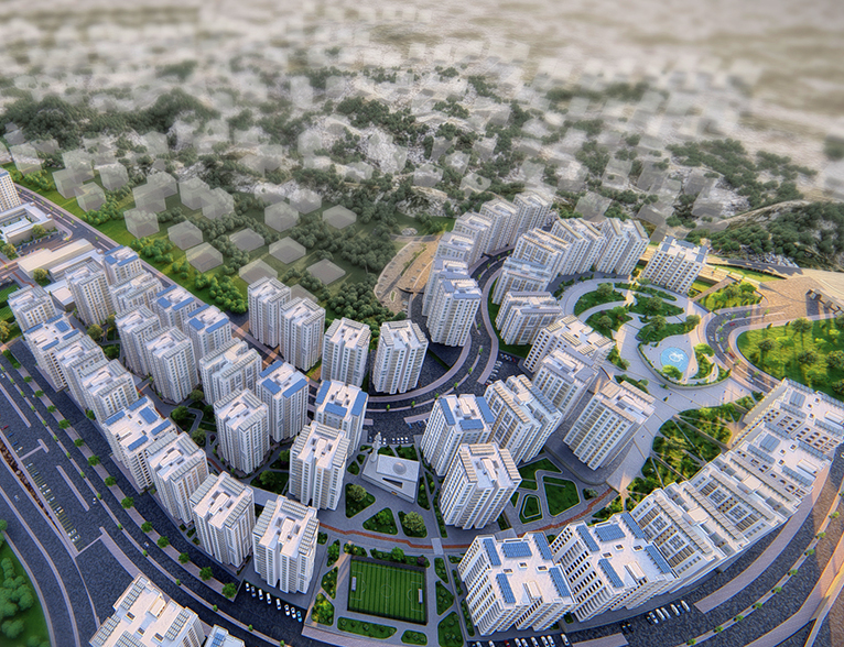 Al Ataa Residential City Project in moqam